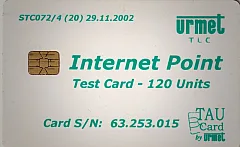 STC072/4 - Internet Point Test Card