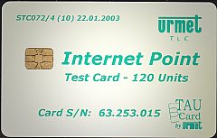 STC072/4 - Internet Point Test Card
