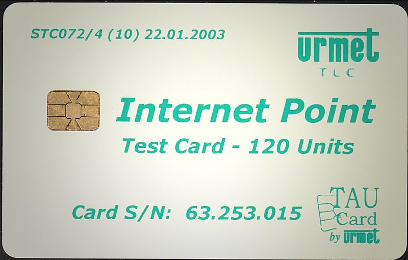 STC072/4 - Internet Point Test Card