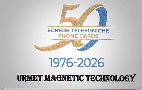 Urmet URT - 50th Anniversary Phone Cards