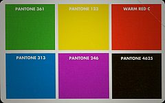 Prova Pantone - Formula UNO (Mantegazza)