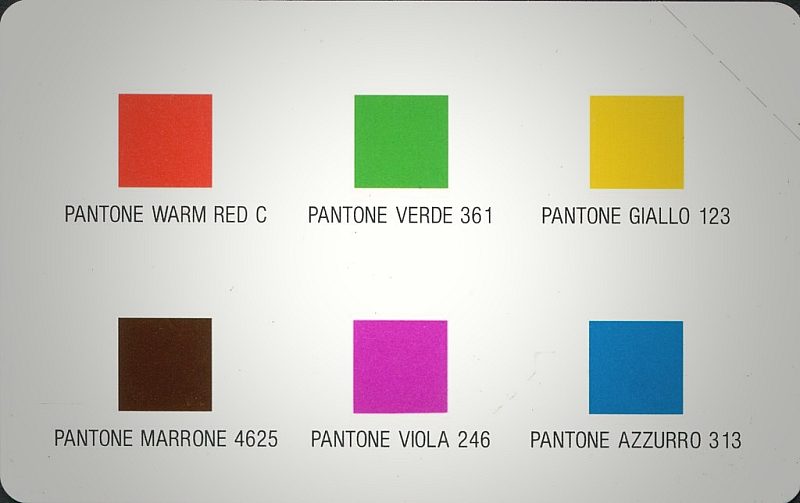 Prova Pantone - Sardegna (Mantegazza)