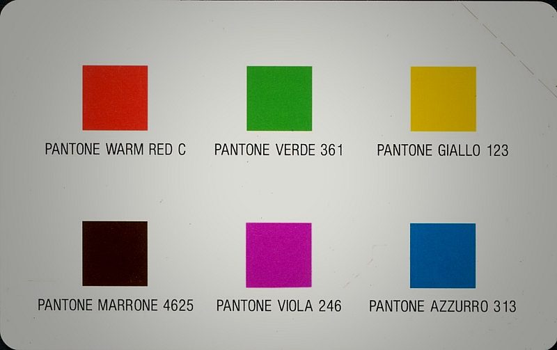 Prova Pantone - Sardegna (Mantegazza)
