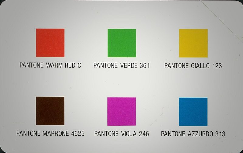 Prova Pantone - Sardegna (Mantegazza)