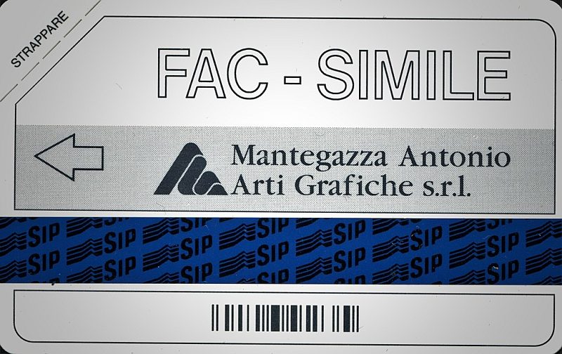 Fac-Simile - Banda SIP - Lato b bianco