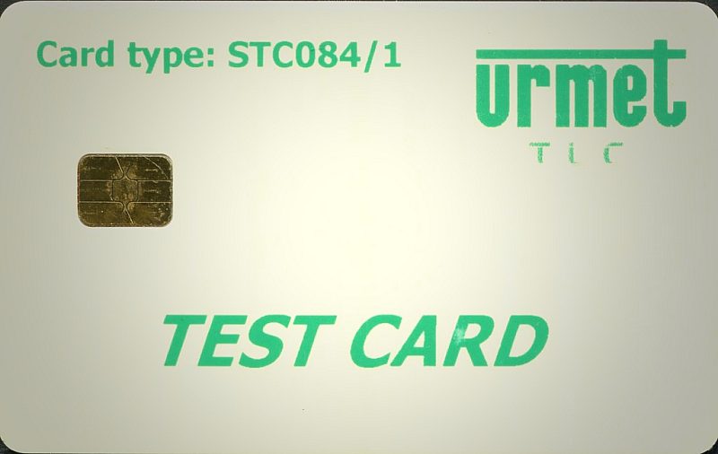 STC084/1 - TEST CARD (Green)