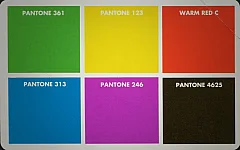 Prova Pantone - Formula UNO (Technicard)