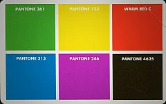 Prova Pantone - Formula UNO (Technicard)