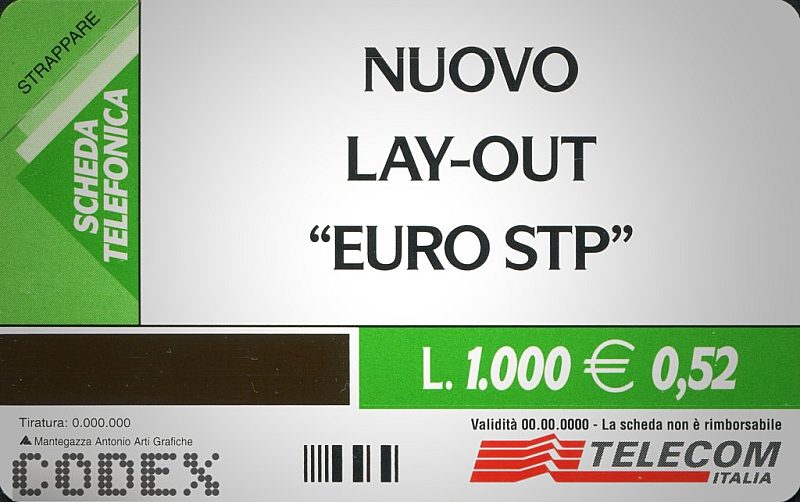 Nuovo Lay-out "Euro Stp" (Mantegazza)