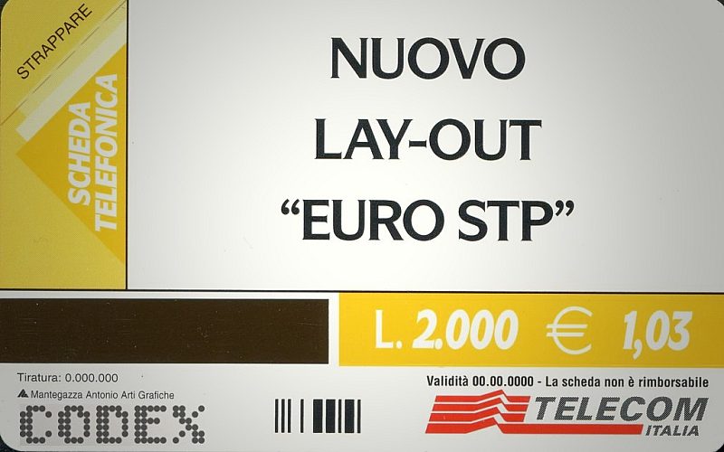 Nuovo Lay-out "Euro Stp" (Mantegazza)