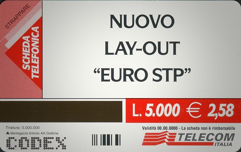 Nuovo Lay-out "Euro Stp" (Mantegazza)