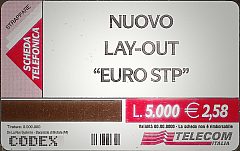 Nuovo Lay-out "Euro Stp" (De La Rue)