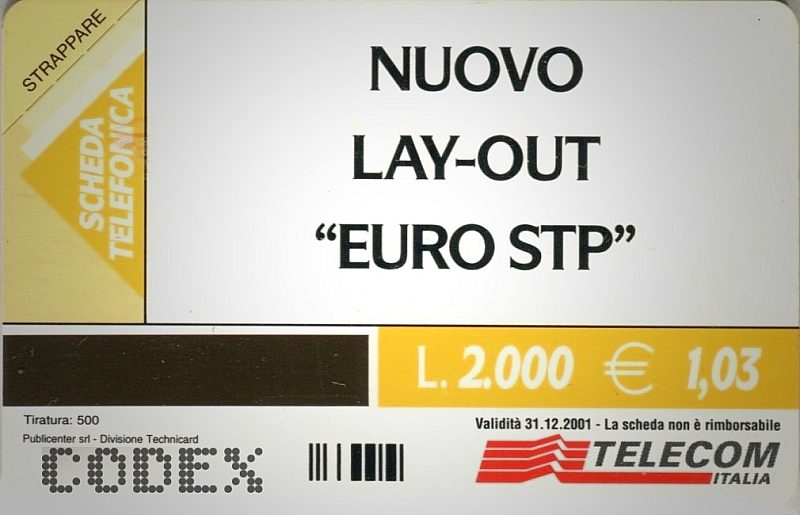 Nuovo Lay-out "Euro Stp" (Publicenter)