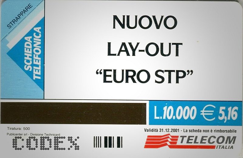Nuovo Lay-out "Euro Stp" (Publicenter)