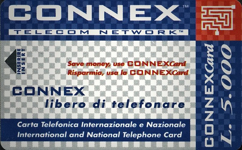 Connex Card - Second Issue (DUMMY)