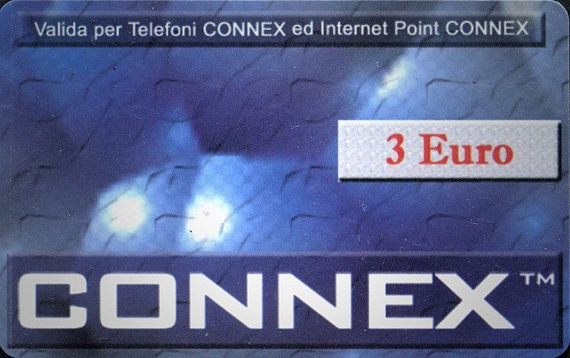 Connex Card - Third Issue (DUMMY)