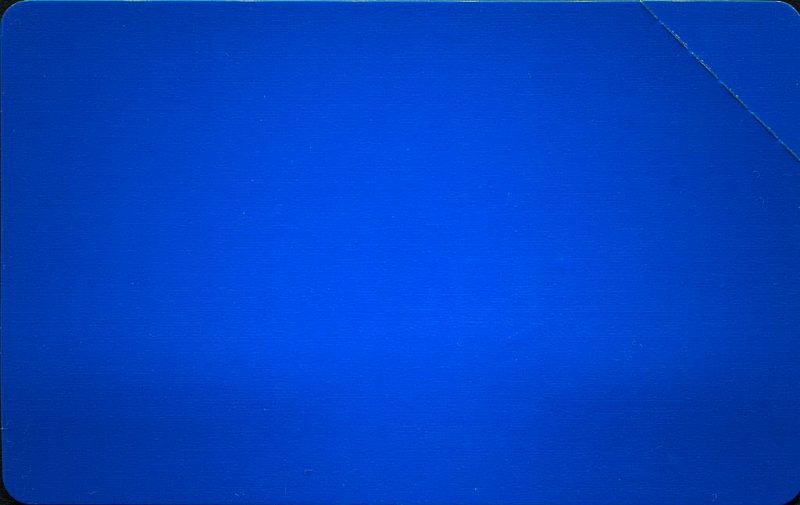 Proof Magnetic Strip on Blue Color