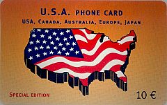 U.S.A. Phone Card (DUMMY)