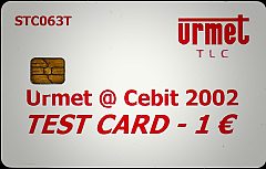 STC063T - Urmet-Cebit 2002 - TEST CARD - 1 €