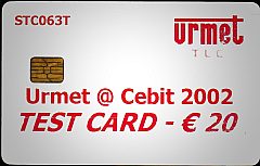 STC063T - Urmet-Cebit 2002 - TEST CARD - € 20