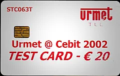 STC063T - Urmet-Cebit 2002 - TEST CARD - € 20