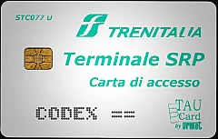STC077 U - TRENITALIA - TERMINALE SRP CARTA DI ACCESSO