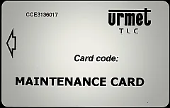 MAINTENANCE CARD (Without Chip)