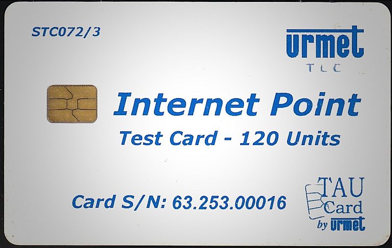 STC072/3 - Internet Point Test Card