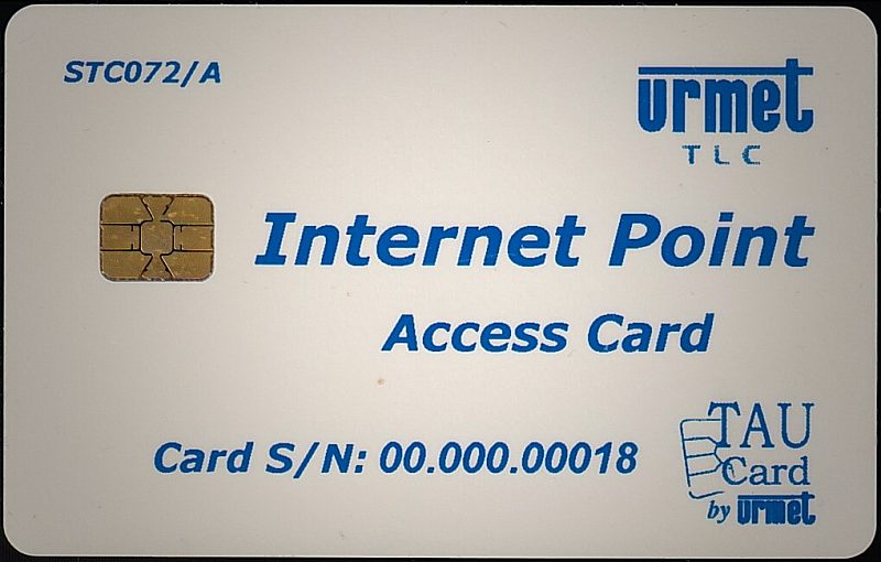 STC072/A - Internet Point Access Card