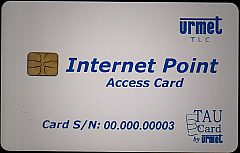 Internet Point Access Card