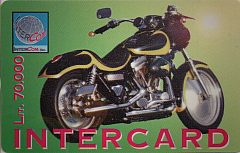 Intercard - Motorbike (Collector Card) [Light Green]