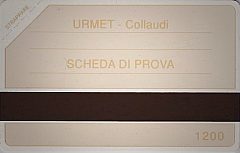 Urmet Collaudi - Scheda di Prova