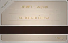 Urmet Collaudi - Scheda di Prova
