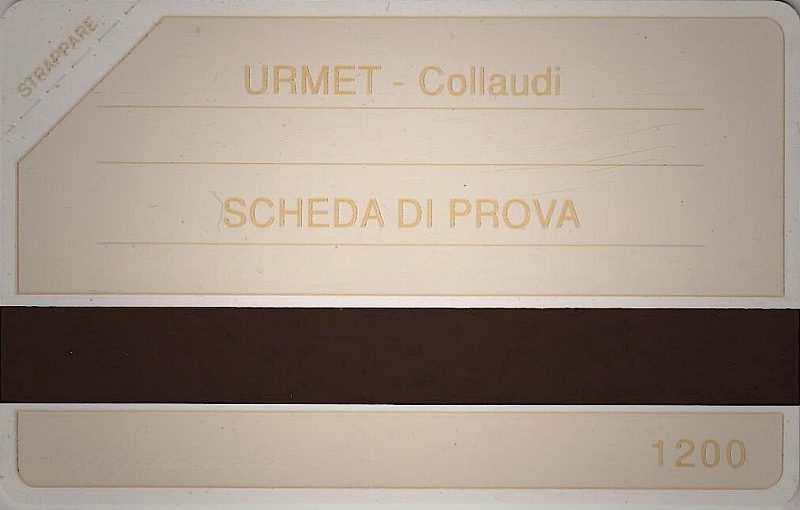 Urmet Collaudi - Scheda di Prova