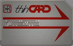 Thin Card (With Frame - Grey Band - Transparent support)