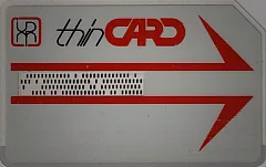 Thin Card (With Frame - Grey Band - Transparent support)