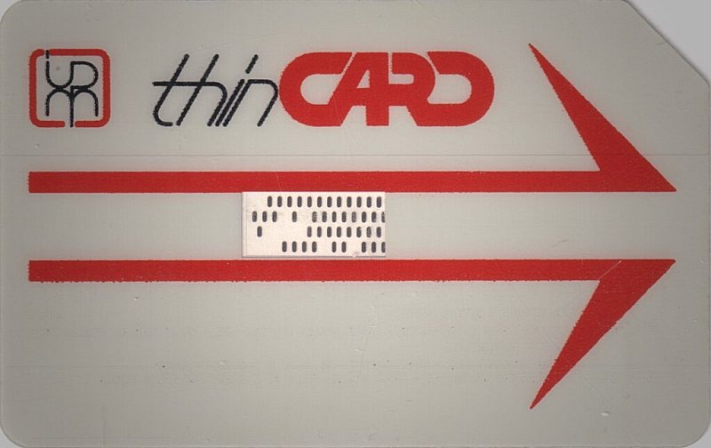 Thin Card (Without Frame - Short Transparent support)