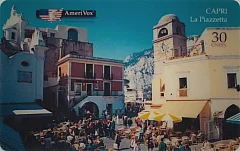 Capri - La Piazzetta, Carnevalissimo 1996