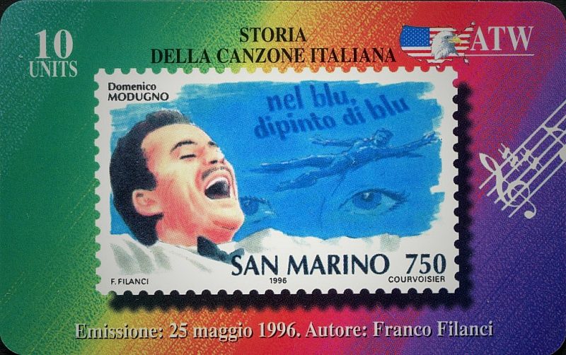 Francobolli di San Marino - Domenico Modugno