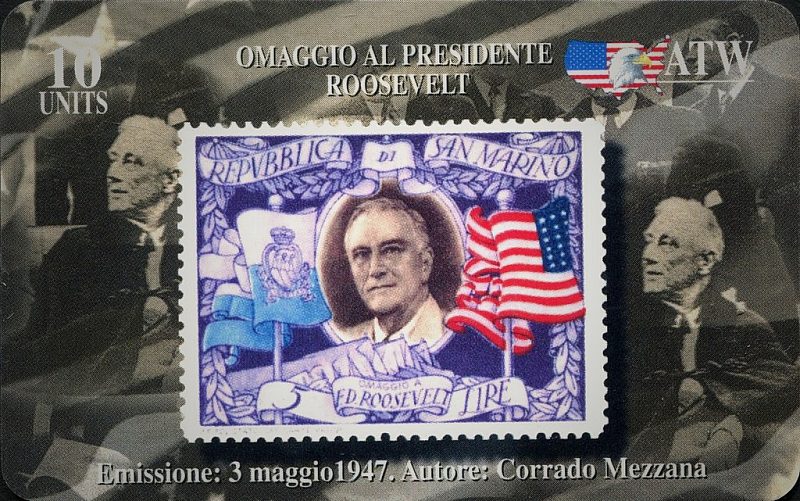 Francobolli di San Marino - Roosevelt