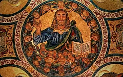 Basilica di S. Croce in Gerusalemme - Cristo Pantocratore