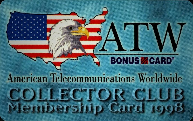 Membership Card Club ATW - 1998