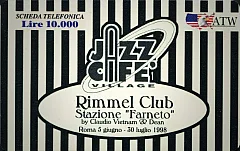 Jazz Cafè Village - Rimmel Club 10.000 (PIN lungo)