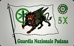 Telefonia Padana - Bandiera della Guardia Nazionale