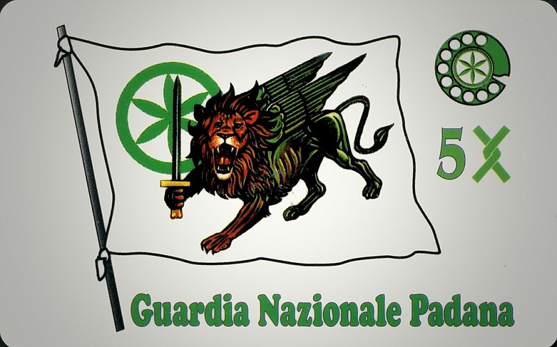 Telefonia Padana - Bandiera della Guardia Nazionale