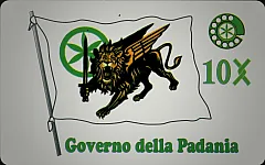 Telefonia Padana - Bandiera del Governo