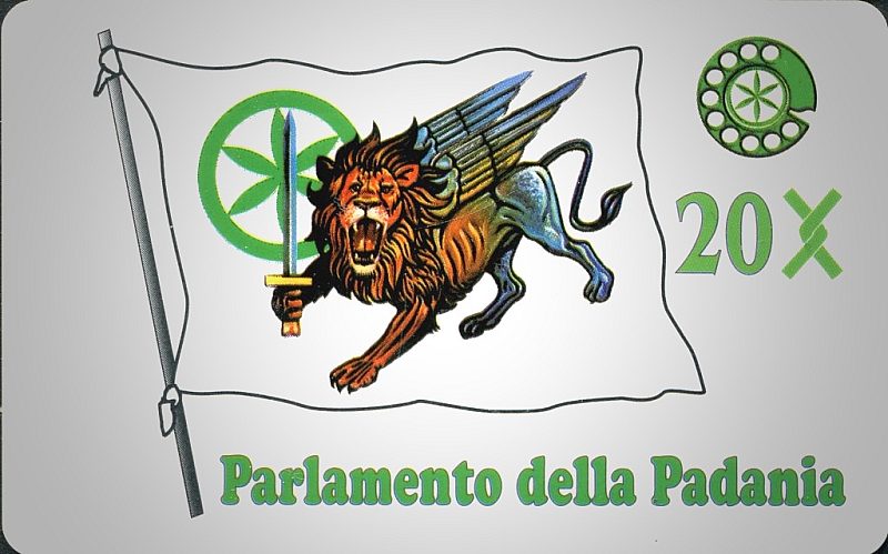 Telefonia Padana - Bandiera del Parlamento