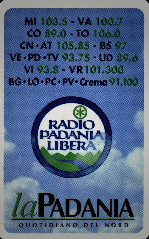 Telefonia Padana - Radio Padania Libera