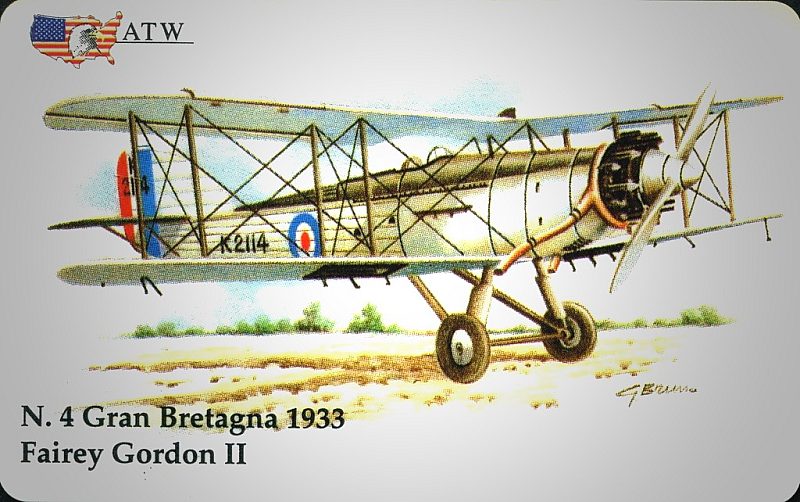 Aerei da guerra - Fairey Gordon II - Gran Bretagna (04/50)