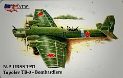 Aerei da guerra - Tupolev TB-3 - URSS (05/50)